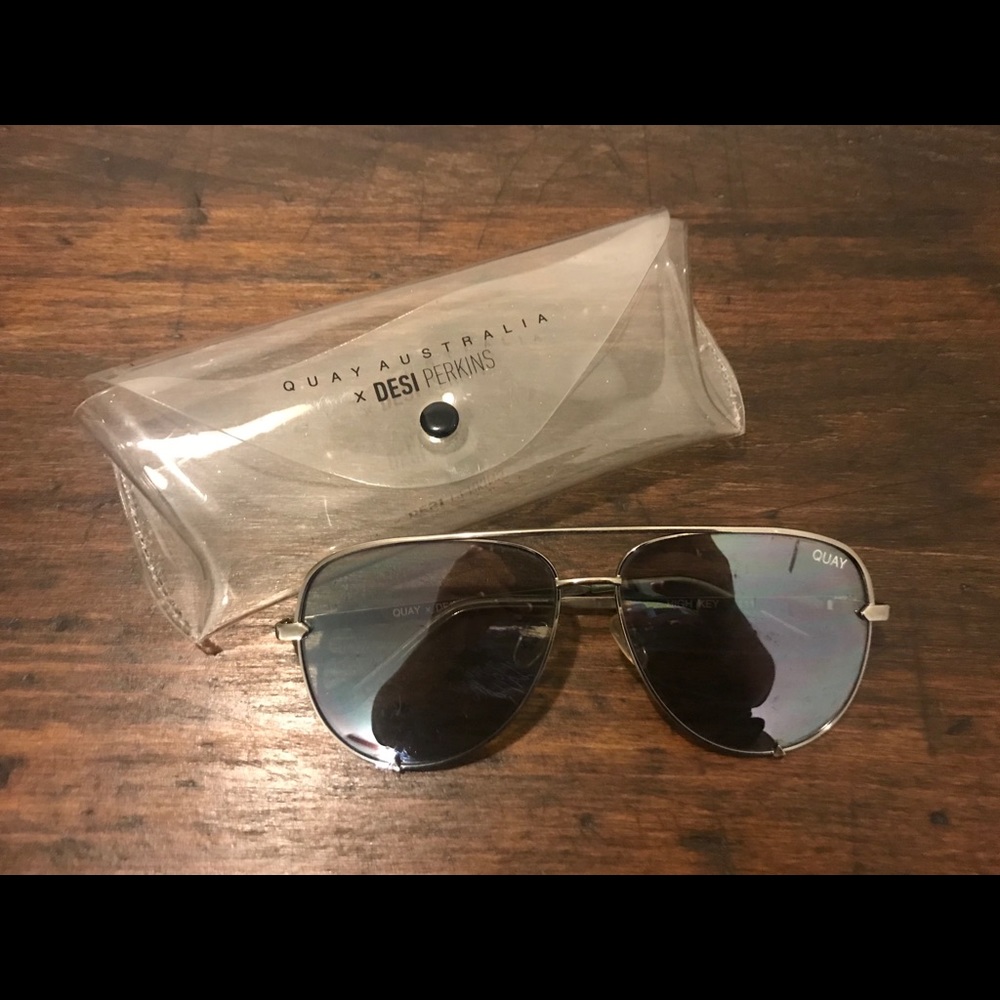 Quay x Desi Perkins High Key Sunglasses